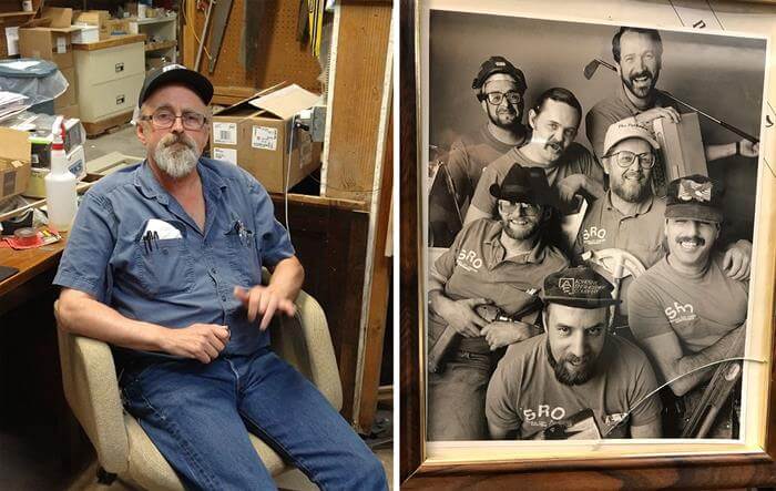Jeff Bondurant present and image from 1989